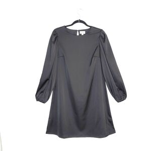 Shopdandy, the Drop black, long sleeved, sheath dress. Size Large.